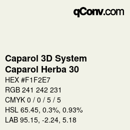 カラーコード: Caparol 3D System - Caparol Herba 30 | qconv.com