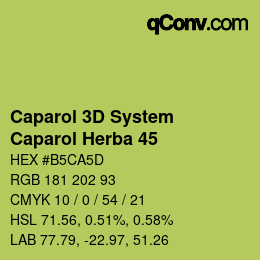 Farbcode: Caparol 3D System - Caparol Herba 45 | qconv.com