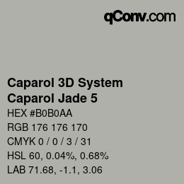 カラーコード: Caparol 3D System - Caparol Jade 5 | qconv.com