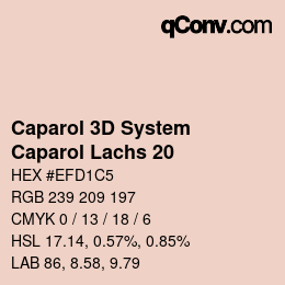 カラーコード: Caparol 3D System - Caparol Lachs 20 | qconv.com