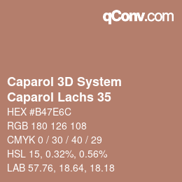 カラーコード: Caparol 3D System - Caparol Lachs 35 | qconv.com