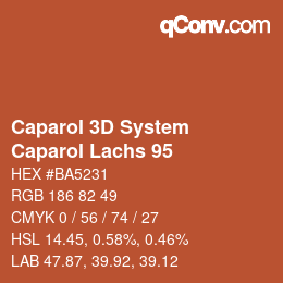 カラーコード: Caparol 3D System - Caparol Lachs 95 | qconv.com