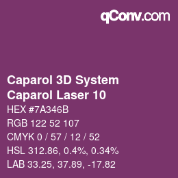 カラーコード: Caparol 3D System - Caparol Laser 10 | qconv.com