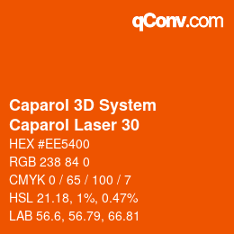 Farbcode: Caparol 3D System - Caparol Laser 30 | qconv.com