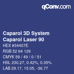 カラーコード: Caparol 3D System - Caparol Laser 90 | qconv.com