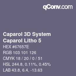 Farbcode: Caparol 3D System - Caparol Litho 5 | qconv.com