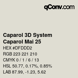 Farbcode: Caparol 3D System - Caparol Mai 25 | qconv.com