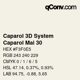 Farbcode: Caparol 3D System - Caparol Mai 30 | qconv.com