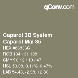 カラーコード: Caparol 3D System - Caparol Mai 35 | qconv.com