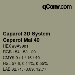 Código de color: Caparol 3D System - Caparol Mai 40 | qconv.com