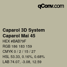 Farbcode: Caparol 3D System - Caparol Mai 45 | qconv.com