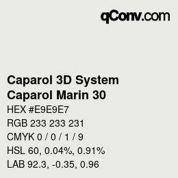 Color code: Caparol 3D System - Caparol Marin 30 | qconv.com