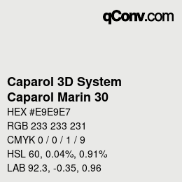 カラーコード: Caparol 3D System - Caparol Marin 30 | qconv.com