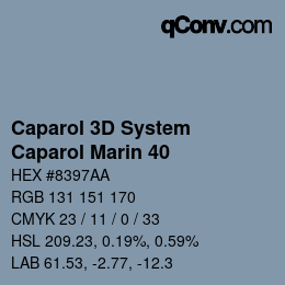 Farbcode: Caparol 3D System - Caparol Marin 40 | qconv.com