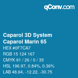 Código de color: Caparol 3D System - Caparol Marin 65 | qconv.com