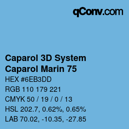 Farbcode: Caparol 3D System - Caparol Marin 75 | qconv.com