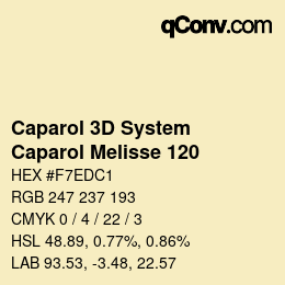 カラーコード: Caparol 3D System - Caparol Melisse 120 | qconv.com