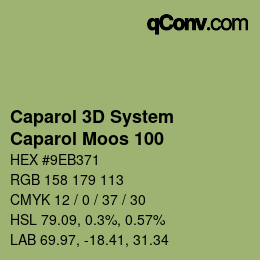 Farbcode: Caparol 3D System - Caparol Moos 100 | qconv.com