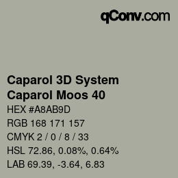 カラーコード: Caparol 3D System - Caparol Moos 40 | qconv.com