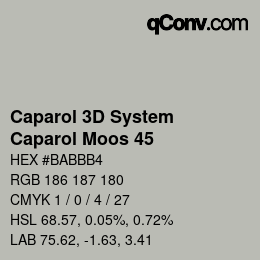 Farbcode: Caparol 3D System - Caparol Moos 45 | qconv.com