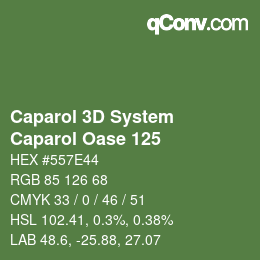 Farbcode: Caparol 3D System - Caparol Oase 125 | qconv.com