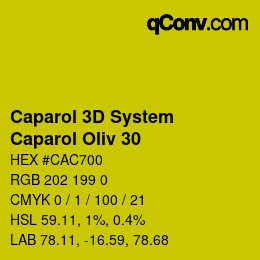 カラーコード: Caparol 3D System - Caparol Oliv 30 | qconv.com