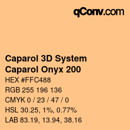 Farbcode: Caparol 3D System - Caparol Onyx 200 | qconv.com