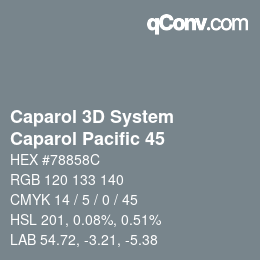 カラーコード: Caparol 3D System - Caparol Pacific 45 | qconv.com