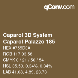 カラーコード: Caparol 3D System - Caparol Palazzo 185 | qconv.com