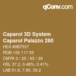 カラーコード: Caparol 3D System - Caparol Palazzo 280 | qconv.com
