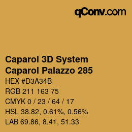 カラーコード: Caparol 3D System - Caparol Palazzo 285 | qconv.com