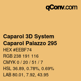 カラーコード: Caparol 3D System - Caparol Palazzo 295 | qconv.com