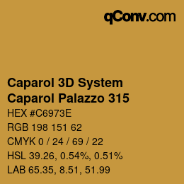 カラーコード: Caparol 3D System - Caparol Palazzo 315 | qconv.com