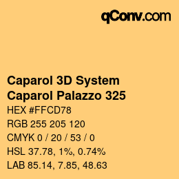 カラーコード: Caparol 3D System - Caparol Palazzo 325 | qconv.com