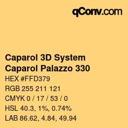 カラーコード: Caparol 3D System - Caparol Palazzo 330 | qconv.com