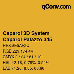 カラーコード: Caparol 3D System - Caparol Palazzo 345 | qconv.com