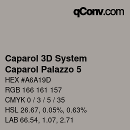 カラーコード: Caparol 3D System - Caparol Palazzo 5 | qconv.com