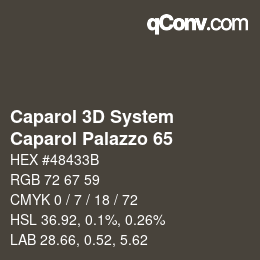 カラーコード: Caparol 3D System - Caparol Palazzo 65 | qconv.com