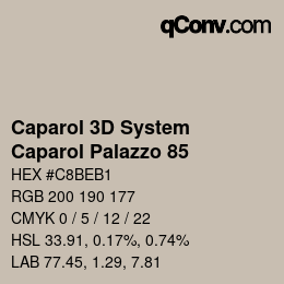 カラーコード: Caparol 3D System - Caparol Palazzo 85 | qconv.com