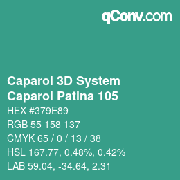 カラーコード: Caparol 3D System - Caparol Patina 105 | qconv.com