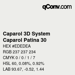 Farbcode: Caparol 3D System - Caparol Patina 30 | qconv.com
