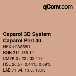 Código de color: Caparol 3D System - Caparol Perl 40 | qconv.com