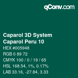 Código de color: Caparol 3D System - Caparol Peru 10 | qconv.com