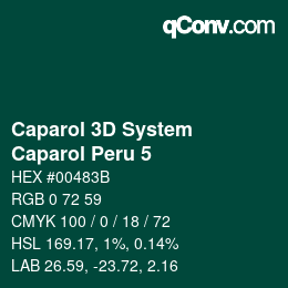 カラーコード: Caparol 3D System - Caparol Peru 5 | qconv.com