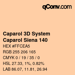 カラーコード: Caparol 3D System - Caparol Siena 140 | qconv.com