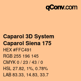 カラーコード: Caparol 3D System - Caparol Siena 175 | qconv.com
