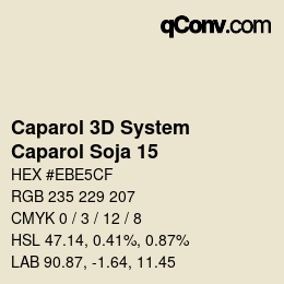 カラーコード: Caparol 3D System - Caparol Soja 15 | qconv.com