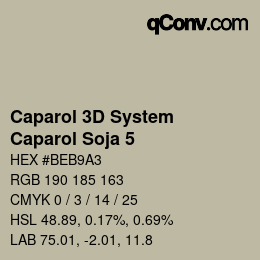 Color code: Caparol 3D System - Caparol Soja 5 | qconv.com