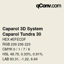 Farbcode: Caparol 3D System - Caparol Tundra 30 | qconv.com