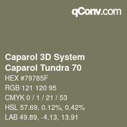 カラーコード: Caparol 3D System - Caparol Tundra 70 | qconv.com